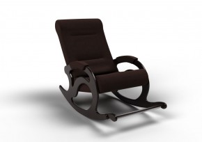 Кресло-качалка Тироль 12-Т-ГР (ткань/венге) ГРАФИТ в Уфе - ufa.ok-mebel.com | фото 1