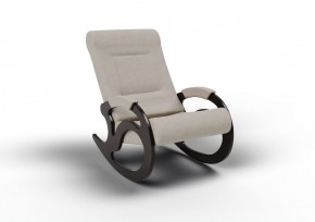 Кресло-качалка Вилла 11-Т-ГР (ткань/венге) ГРАФИТ в Уфе - ufa.ok-mebel.com | фото