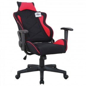 Кресло компьютерное BRABIX GT Racer GM-101 + подушка (ткань) черное/красное (531820) в Уфе - ufa.ok-mebel.com | фото 4