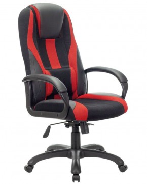 Кресло компьютерное BRABIX PREMIUM "Rapid GM-102" (экокожа/ткань, черное/красное) 532107 в Уфе - ufa.ok-mebel.com | фото