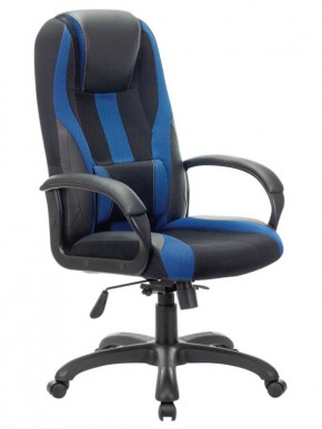 Кресло компьютерное BRABIX PREMIUM "Rapid GM-102" (экокожа/ткань, черное/синее) 532106 в Уфе - ufa.ok-mebel.com | фото