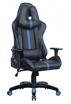 Кресло компьютерное BRABIX "GT Carbon GM-120" (черное/синее) 531930 в Уфе - ufa.ok-mebel.com | фото