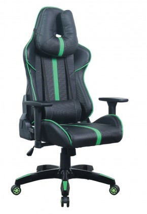 Кресло компьютерное BRABIX "GT Carbon GM-120" (черное/зеленое) 531929 в Уфе - ufa.ok-mebel.com | фото