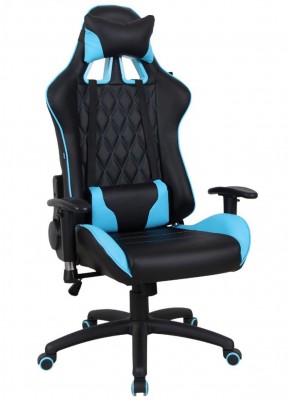 Кресло компьютерное BRABIX "GT Master GM-110" (черное/голубое) 531928 в Уфе - ufa.ok-mebel.com | фото