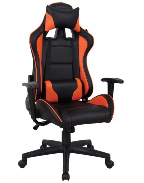 Кресло компьютерное BRABIX "GT Racer GM-100" (черное/оранжевое) 531925 в Уфе - ufa.ok-mebel.com | фото 1
