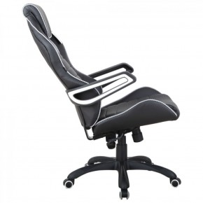 Кресло компьютерное BRABIX Techno Pro GM-003 (экокожа черное/серое, вставки серые) 531814 в Уфе - ufa.ok-mebel.com | фото 6