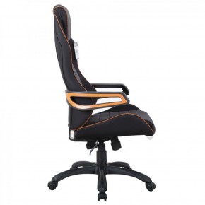 Кресло компьютерное BRABIX Techno Pro GM-003 (ткань черное/серое, вставки оранжевые) 531813 в Уфе - ufa.ok-mebel.com | фото 3
