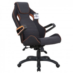 Кресло компьютерное BRABIX Techno Pro GM-003 (ткань черное/серое, вставки оранжевые) 531813 в Уфе - ufa.ok-mebel.com | фото 8