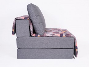 Кресло-кровать бескаркасное Харви (серый-сноу манго) в Уфе - ufa.ok-mebel.com | фото 3