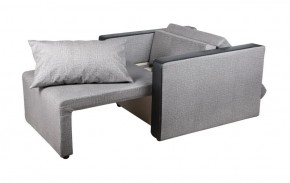 Кресло-кровать Милена с подлокотниками (серый) Велюр в Уфе - ufa.ok-mebel.com | фото 2