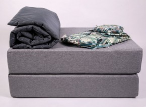 Кресло-кровать-пуф бескаркасное Прайм (мехико серый-графит) в Уфе - ufa.ok-mebel.com | фото 5