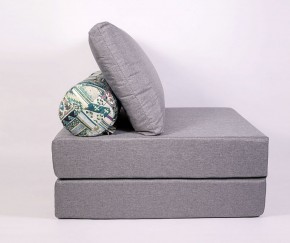 Кресло-кровать-пуф бескаркасное Прайм (Серый) в Уфе - ufa.ok-mebel.com | фото 3