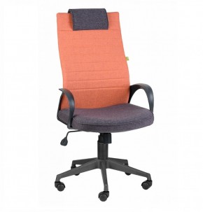 Кресло Квест HOME (Ткань КФ-28/КФ-13) оранжевый-сливовый в Уфе - ufa.ok-mebel.com | фото