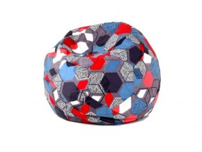 Кресло-мешок Мяч M (Geometry Slate) в Уфе - ufa.ok-mebel.com | фото