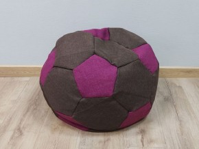 Кресло-мешок Мяч S (Savana Chocolate-Savana Berry) в Уфе - ufa.ok-mebel.com | фото