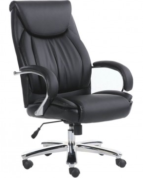 Кресло офисное BRABIX PREMIUM "Advance EX-575" (хром, экокожа, черное) 531825 в Уфе - ufa.ok-mebel.com | фото
