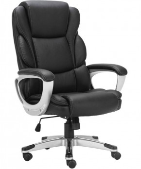 Кресло офисное BRABIX PREMIUM "Rest EX-555" (пружинный блок, экокожа, черное) 531938 в Уфе - ufa.ok-mebel.com | фото 1