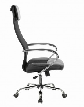 Кресло офисное BRABIX PREMIUM "Stalker EX-608 CH" (хром, ткань-сетка/кожзам, черное) 532091 в Уфе - ufa.ok-mebel.com | фото 2