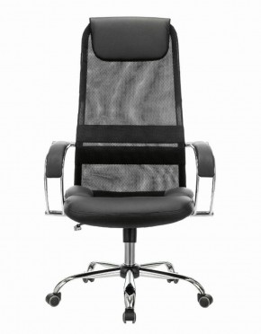 Кресло офисное BRABIX PREMIUM "Stalker EX-608 CH" (хром, ткань-сетка/кожзам, черное) 532091 в Уфе - ufa.ok-mebel.com | фото 3