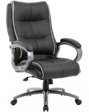 Кресло офисное BRABIX PREMIUM "Strong HD-009" (экокожа черная, ткань серая) 531945 в Уфе - ufa.ok-mebel.com | фото