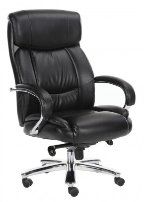 Кресло офисное BRABIX "Direct EX-580" (хром/рециклированная кожа/черное) 531824 в Уфе - ufa.ok-mebel.com | фото