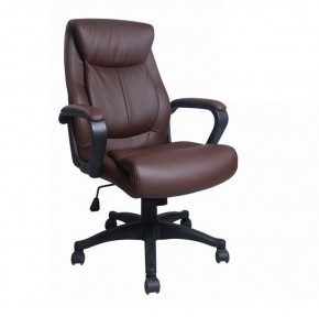 Кресло офисное BRABIX "Enter EX-511" (экокожа/коричневая) 531163 в Уфе - ufa.ok-mebel.com | фото 1