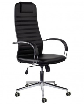 Кресло офисное BRABIX "Pilot EX-610 CH" premium (черное/кожзам) 532418 в Уфе - ufa.ok-mebel.com | фото 1