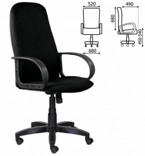 Кресло офисное BRABIX "Praktik EX-279" (ткань/кожзам, черное) 532017 в Уфе - ufa.ok-mebel.com | фото 4