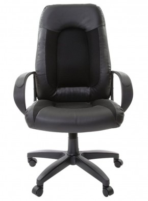 Кресло офисное BRABIX "Strike EX-525" (экокожа черная, ткань черная) 531381 в Уфе - ufa.ok-mebel.com | фото 5