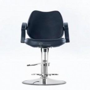 Кресло парикмахера Barneo 6219D черное в Уфе - ufa.ok-mebel.com | фото 2