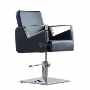 Кресло парикмахерское Barneo 6300V5 черное в Уфе - ufa.ok-mebel.com | фото