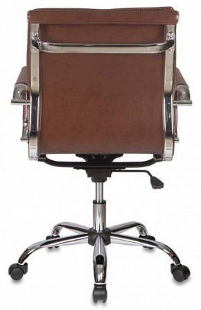 Кресло руководителя Бюрократ CH-993-LOW/BROWN коричневый в Уфе - ufa.ok-mebel.com | фото 4