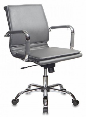 Кресло руководителя Бюрократ CH-993-LOW/GREY серый в Уфе - ufa.ok-mebel.com | фото