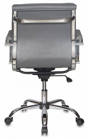 Кресло руководителя Бюрократ CH-993-LOW/GREY серый в Уфе - ufa.ok-mebel.com | фото 4