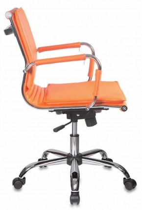 Кресло руководителя Бюрократ CH-993-LOW/ORANGE оранжевый в Уфе - ufa.ok-mebel.com | фото 2