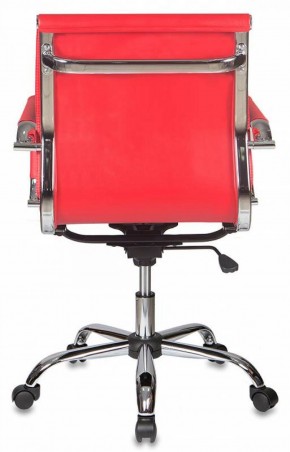 Кресло руководителя Бюрократ CH-993-LOW/RED красный в Уфе - ufa.ok-mebel.com | фото 4