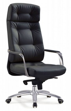 Кресло руководителя Бюрократ _DAO/BLACK черный в Уфе - ufa.ok-mebel.com | фото