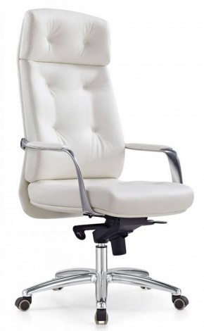 Кресло руководителя Бюрократ _DAO/WHITE белый в Уфе - ufa.ok-mebel.com | фото