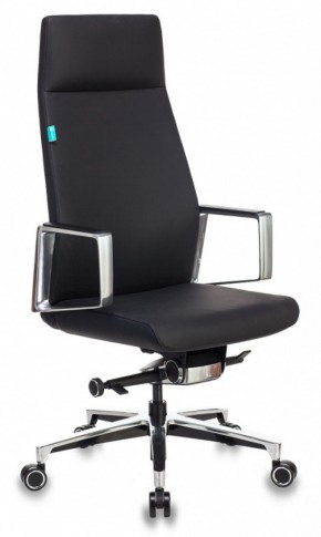 Кресло руководителя Бюрократ _JONS/BLACK черный в Уфе - ufa.ok-mebel.com | фото 1