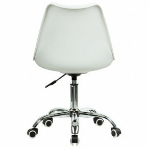 Кресло стул BRABIX "Eames MG-310 CH", хром, пластик белый, ткань серая, 532924 в Уфе - ufa.ok-mebel.com | фото 4