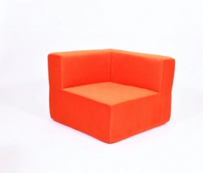 Кресло-угловое-модуль бескаркасное Тетрис 30 (Оранжевый) в Уфе - ufa.ok-mebel.com | фото