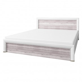 Кровать 140 с подъемником, OLIVIA, цвет вудлайн крем/дуб анкона в Уфе - ufa.ok-mebel.com | фото 3