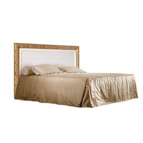 Кровать 2-х спальная (1,4 м)Тиффани штрих-лак/золото с подъемным механизмом (ТФКР140-2[7]) в Уфе - ufa.ok-mebel.com | фото