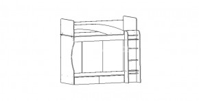 Кровать Бемби МДФ (фасад 3D) в Уфе - ufa.ok-mebel.com | фото 19