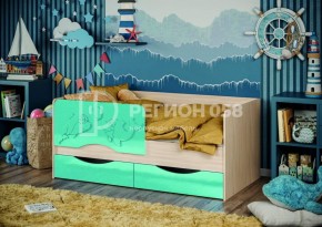 Кровать Дельфин-2 МДФ (фасад 3D) 1600 в Уфе - ufa.ok-mebel.com | фото 8