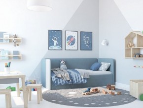 Кровать-диван Leonardo 160*70 (Голубой) + боковина в Уфе - ufa.ok-mebel.com | фото 5