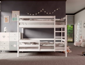Кровать двухъярусная без крыши 80*160 Белый в Уфе - ufa.ok-mebel.com | фото 2