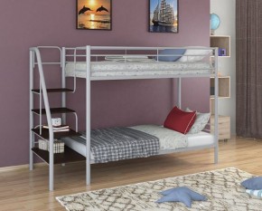Кровать двухъярусная "Толедо" Серый/Венге в Уфе - ufa.ok-mebel.com | фото 1
