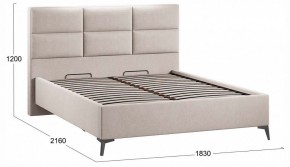 Кровать двуспальная Делана с ПМ Тип 1 в Уфе - ufa.ok-mebel.com | фото 4