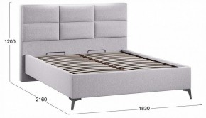 Кровать двуспальная Делана с ПМ Тип 1 в Уфе - ufa.ok-mebel.com | фото 4